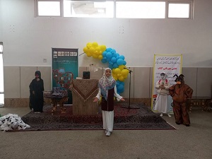 برگزاری نمایش عروسکی با محوریت کتاب و کتابخوانی