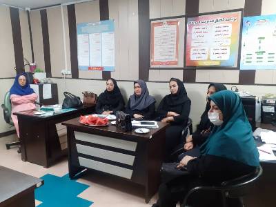 مراجعه به دبستان دخترانه عرفان به مناسبت هفته معلم