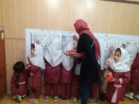 حضور دانشآموزان در کتابخانه و ایجاد اوقات فراغت برای آنان